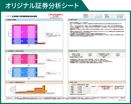 オリジナル証券分析シート